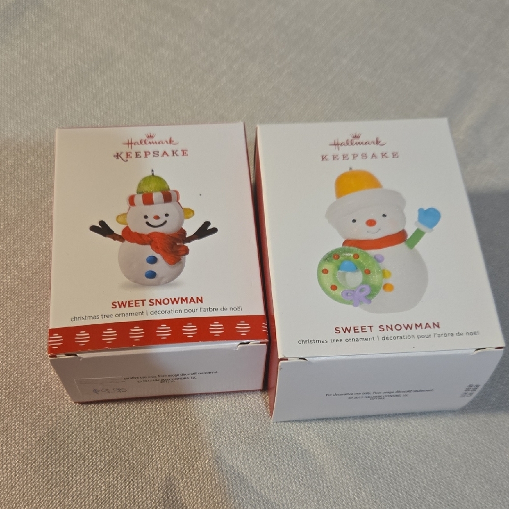 Hallmark Keepsake Snowman Ornament
